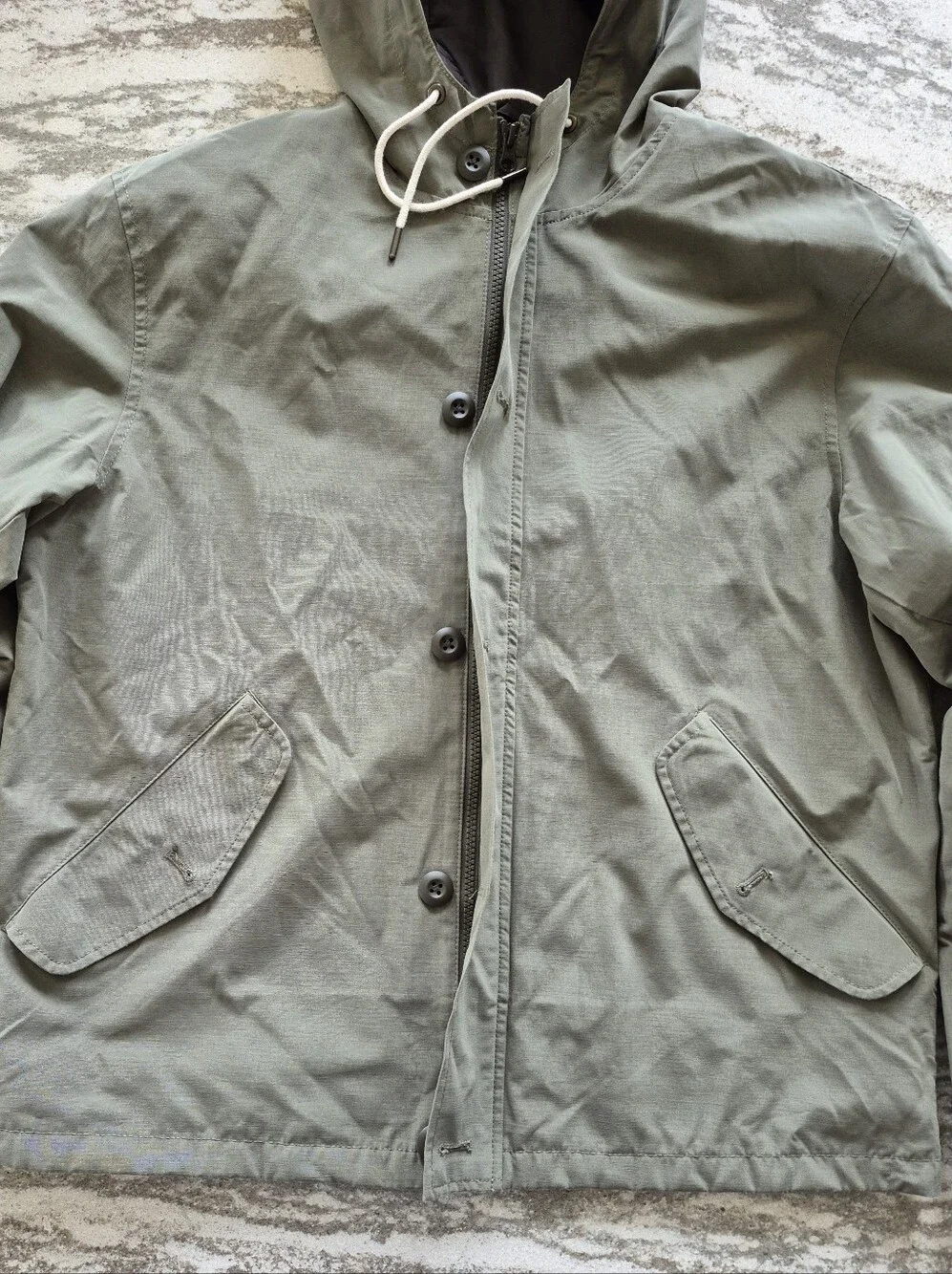 J. Crew Men's Hooded Jacket New Size Medium
